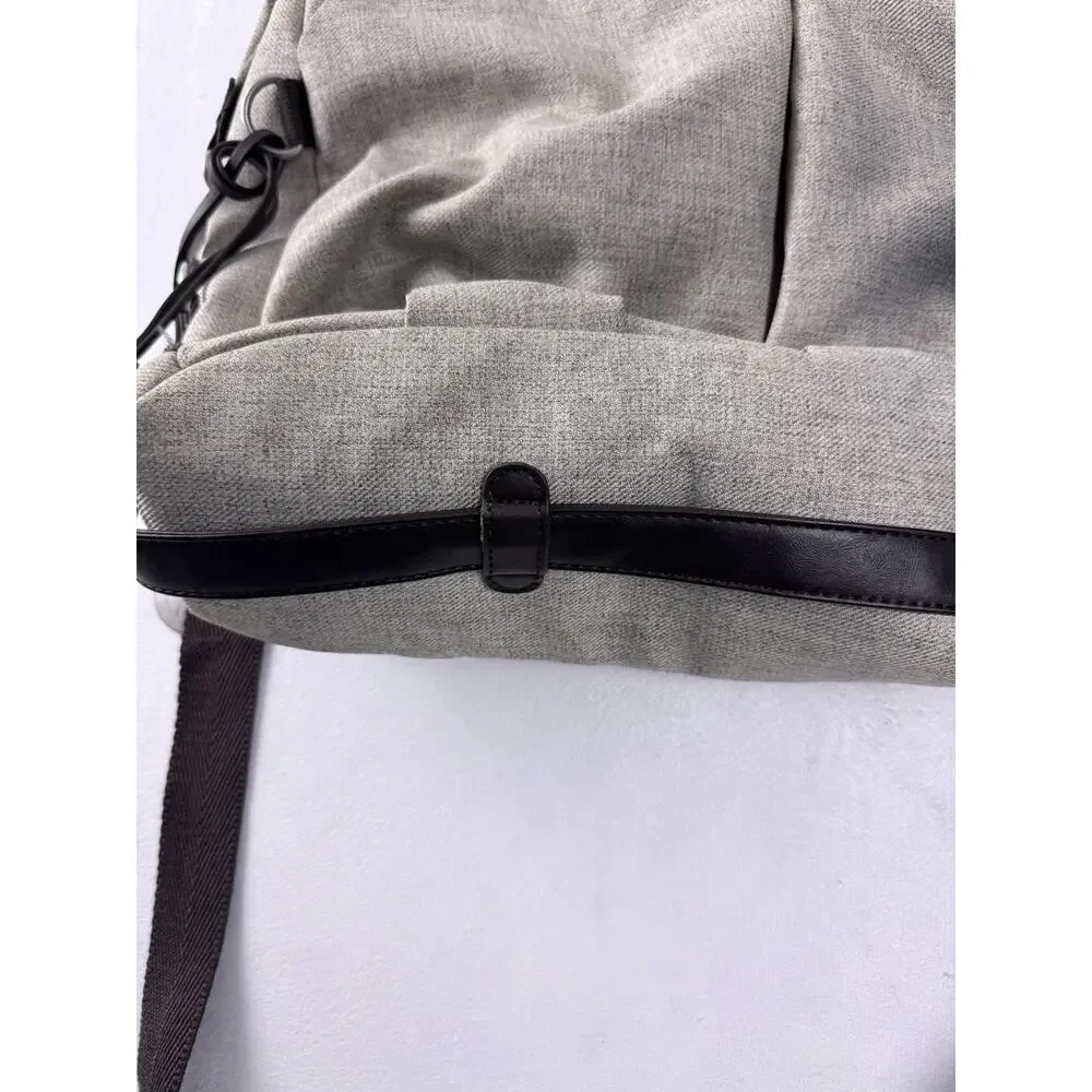 Lässig Green Label Neckline Diaper Bag Eco-Friendly Shoulder Tote Gray